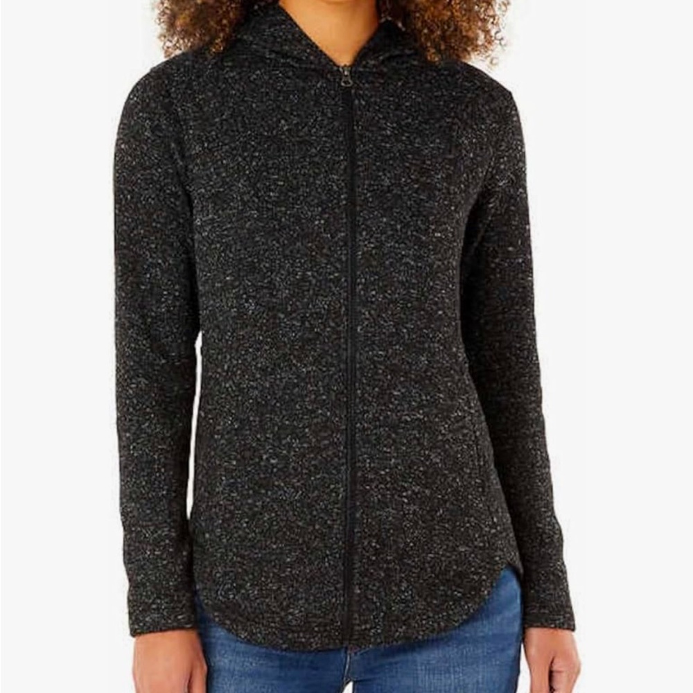 Eddie Bauer Women's Radiator Fleece 2.0 Long Full Zip Jacket with Hood - Picture 2 of 6